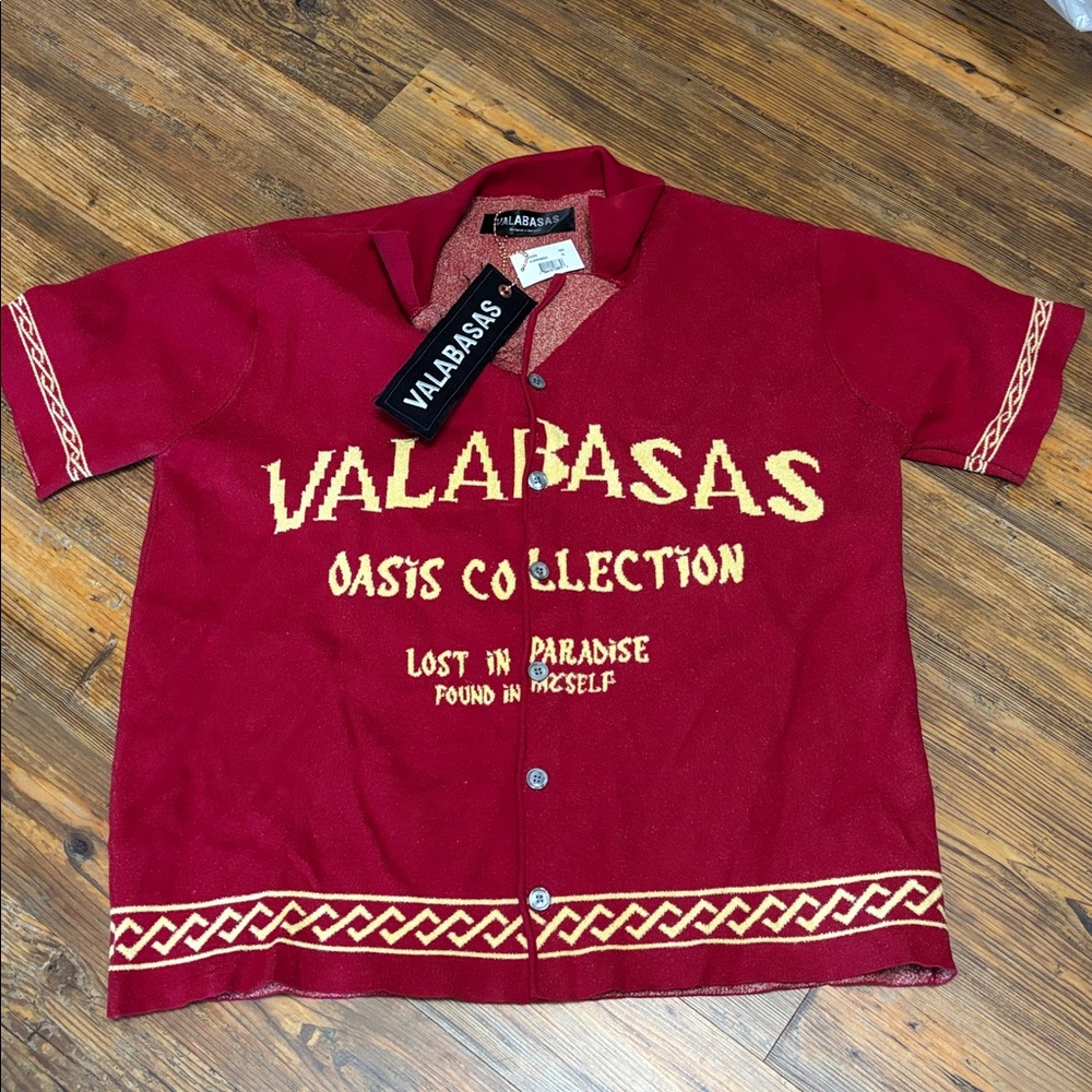 Men's Valabasas Oasis Buttondown Shirt XL